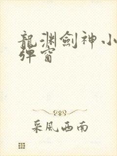 龙渊剑神小说无弹窗