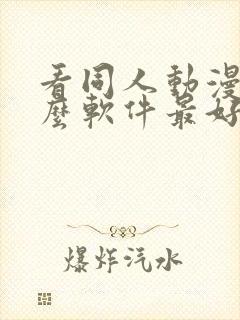 看同人动漫用什么软件最好