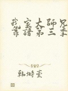 我家大师兄有点靠谱第三季