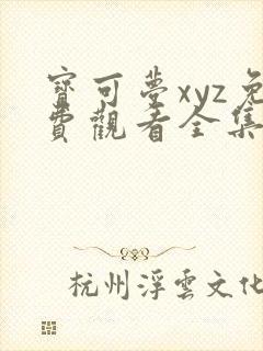 宝可梦xyz免费观看全集第一季