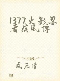 1377火影忍者疾风传
