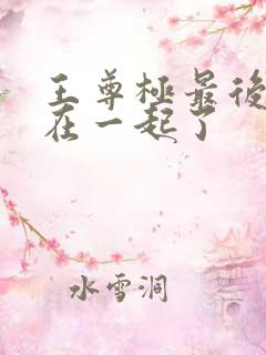 王尊极最后和谁在一起了