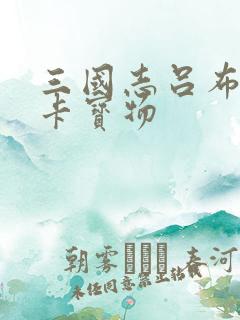 三国志吕布传关卡宝物