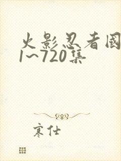 火影忍者国语版1~720集