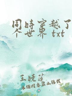 同时穿越了99个世界 txt