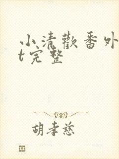 小清欢番外txt完整