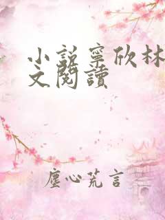 小说宁欣林峰全文阅读