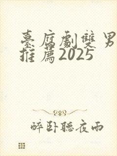 台腐剧双男主剧推荐2025