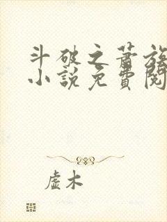 斗破之萧族冰圣小说免费阅读