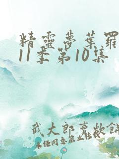 精灵梦叶罗丽第11季第10集