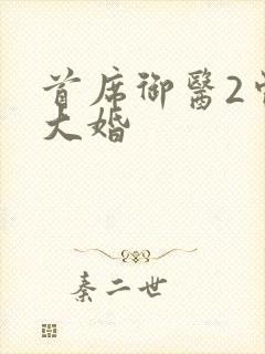 首席御医2曾毅大婚