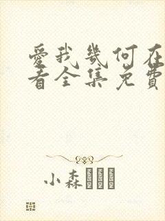 爱我几何在线观看全集免费播放