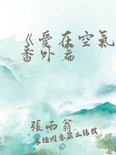 《爱在空气中》番外篇