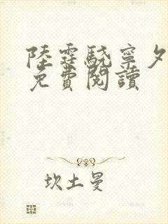 陆霆骁宁夕小说免费阅读