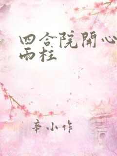 四合院开心的何雨柱