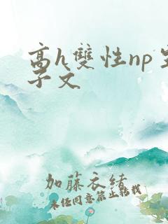 高h双性np生子文