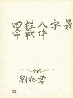 四柱八字最准算命软件