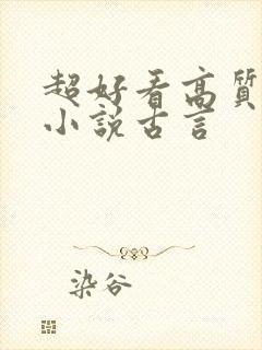 超好看高质量的小说古言