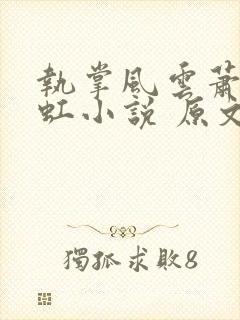 执掌风云萧峥陈虹小说 原文未删减