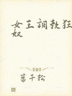 女王调教狂虐男奴