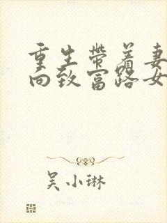 重生带着妻儿走向致富路女主