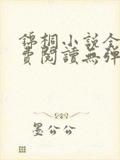 锦桐小说全文免费阅读无弹窗