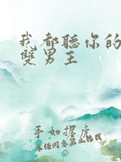 我都听你的小说双男主