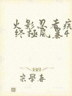 火影忍者疾风传 终极风暴4