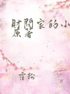 财阀家的小儿子原著