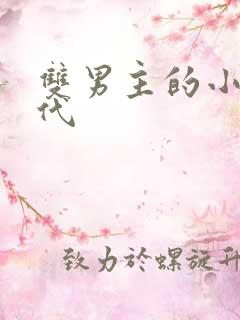 双男主的小说现代