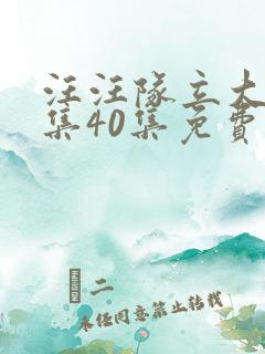 汪汪队立大功全集40集免费