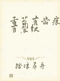 舌苔有齿痕中间有裂纹