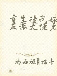 重生后我嫁给了反派大佬免费阅读