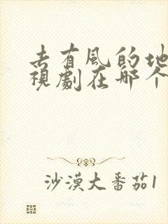 去有风的地方电视剧在哪个卫视播出