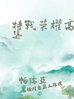 特战荣耀高清全集