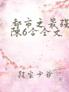 都市之最强兵王陈6合全文