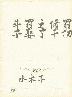 斗罗之修罗神儿子娶了千仞雪