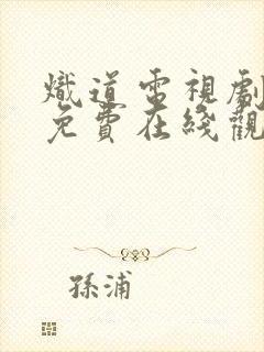 炽道电视剧全集免费在线观看