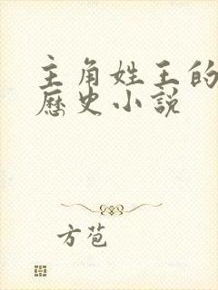 主角姓王的穿越历史小说