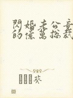 闪婚老公竟是我的亿万总裁