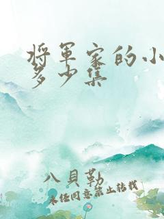 将军家的小娘子多少集