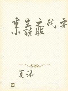 重生之我要冲浪小说版