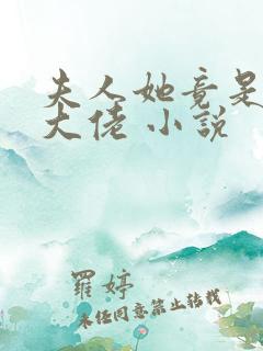 夫人她竟是全能大佬 小说