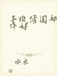 手机修图哪个软件好