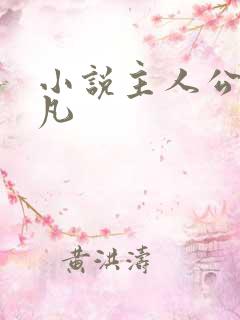 小说主人公叫林凡