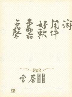 免费好用游戏变声器软件