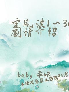 定风波1～36剧情介绍