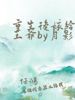 重生后嫁给病弱王爷by月影星