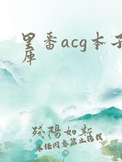里番acg本子库