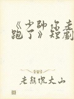 《少帅你老婆又跑了》短剧